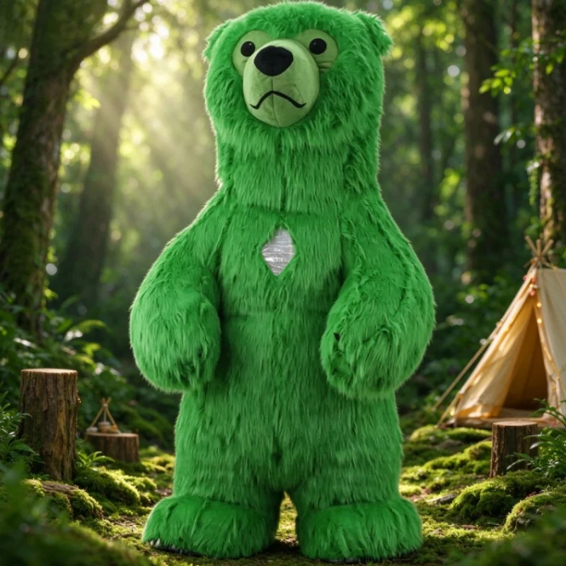 Suits - Fantasia de Mascote Inflável de Urso