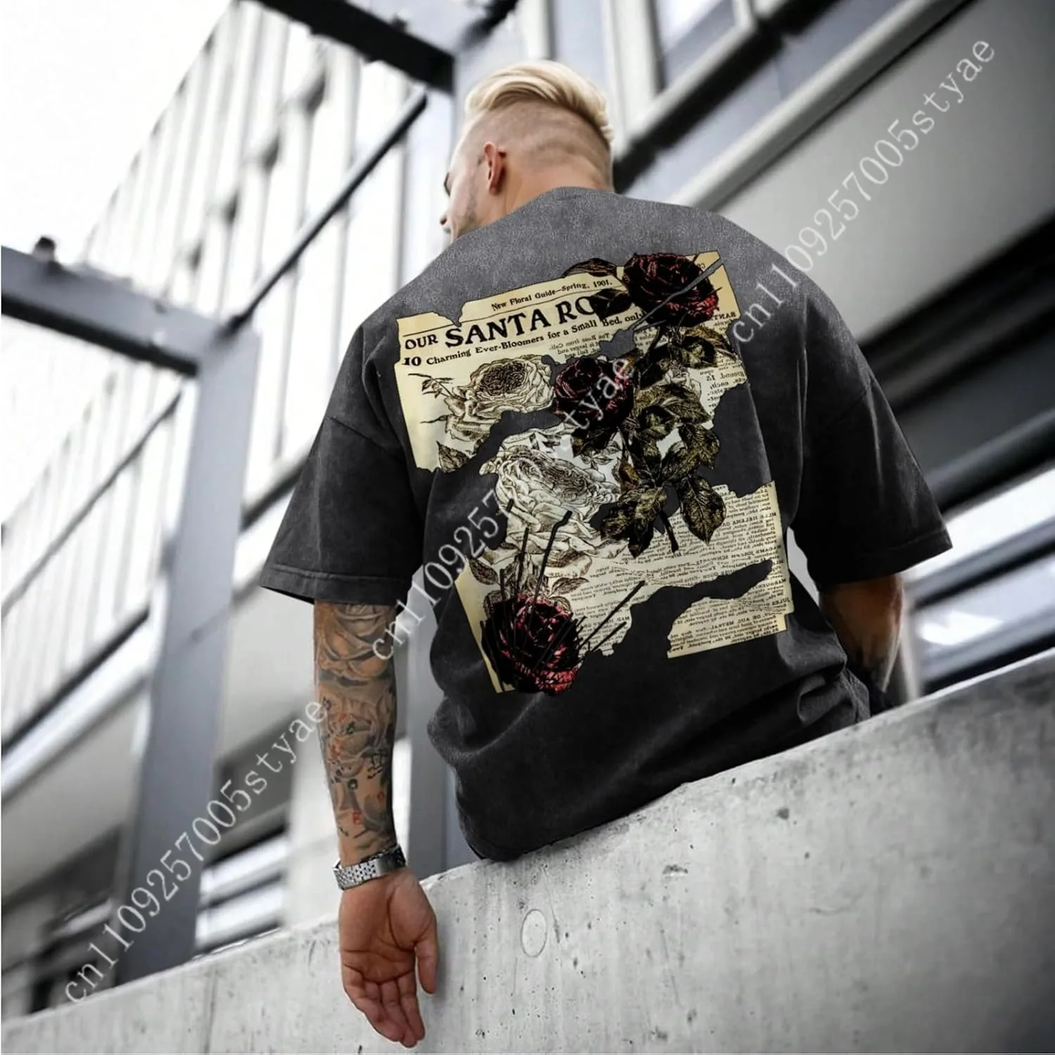 Camiseta Masculina Acid Wash O - Acid Wash Vintage Graphic T Shirt avaliação e preço