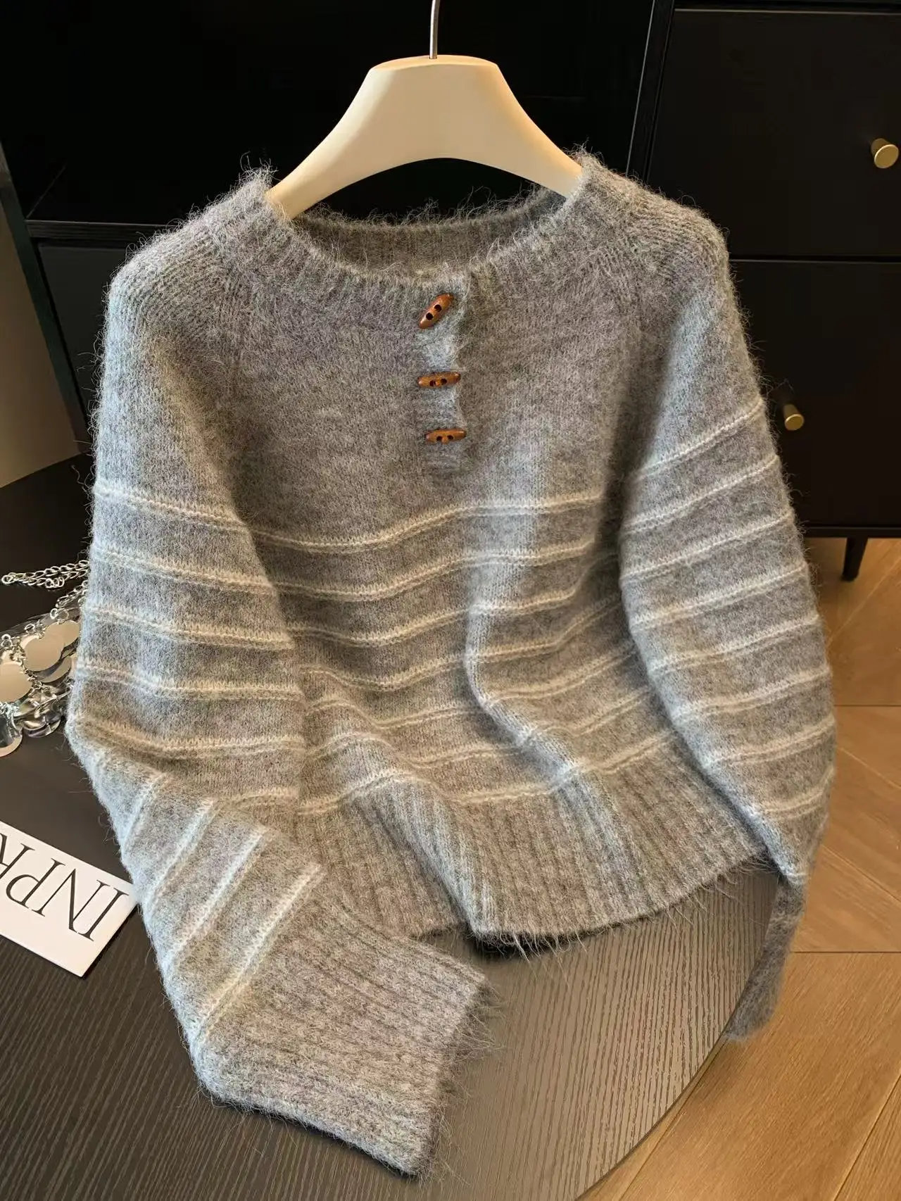 Suéter Feminino de Lã e Caxemi - Shirts avaliação e preço